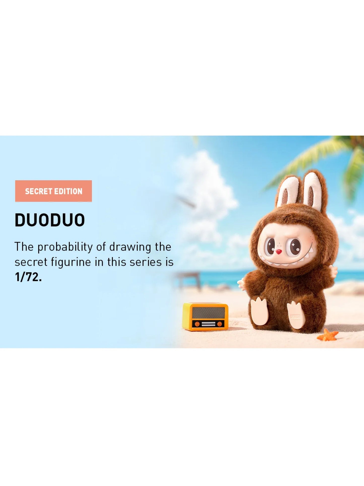 DOUDOU Labubu The Monsters Have a Seat Vinyl Plush (Secret Edition)
